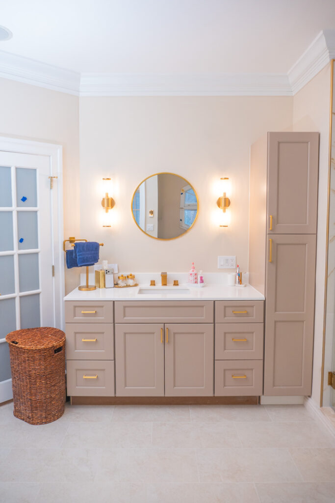 Bathroom remodeling project by Legacy Design and Remodeling LLC