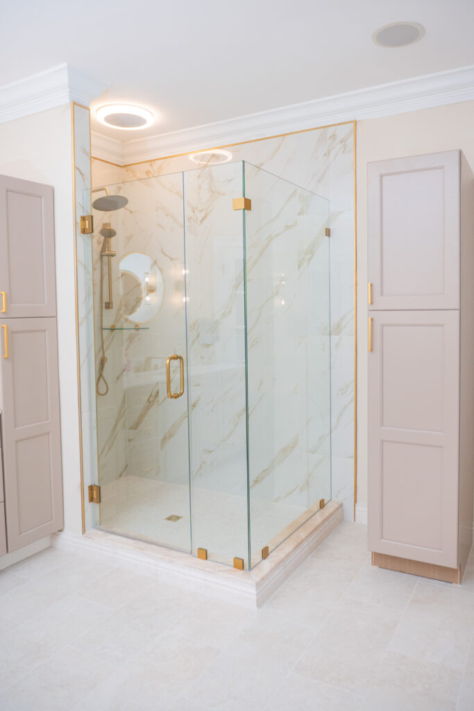 Bathroom remodeling project by Legacy Design and Remodeling LLC