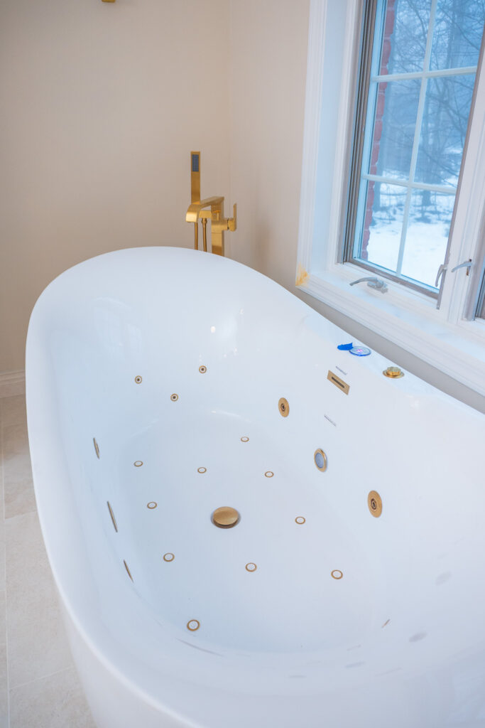 Bathroom remodeling project by Legacy Design and Remodeling LLC