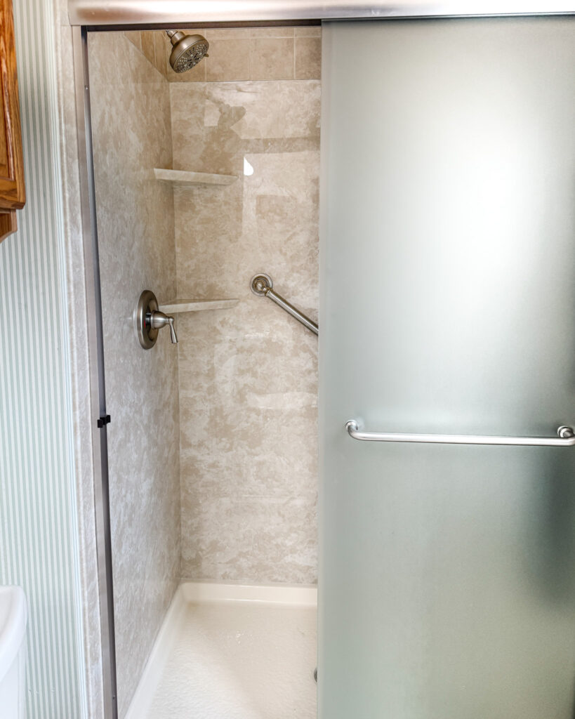 Bathroom remodeling project by Legacy Design and Remodeling LLC
