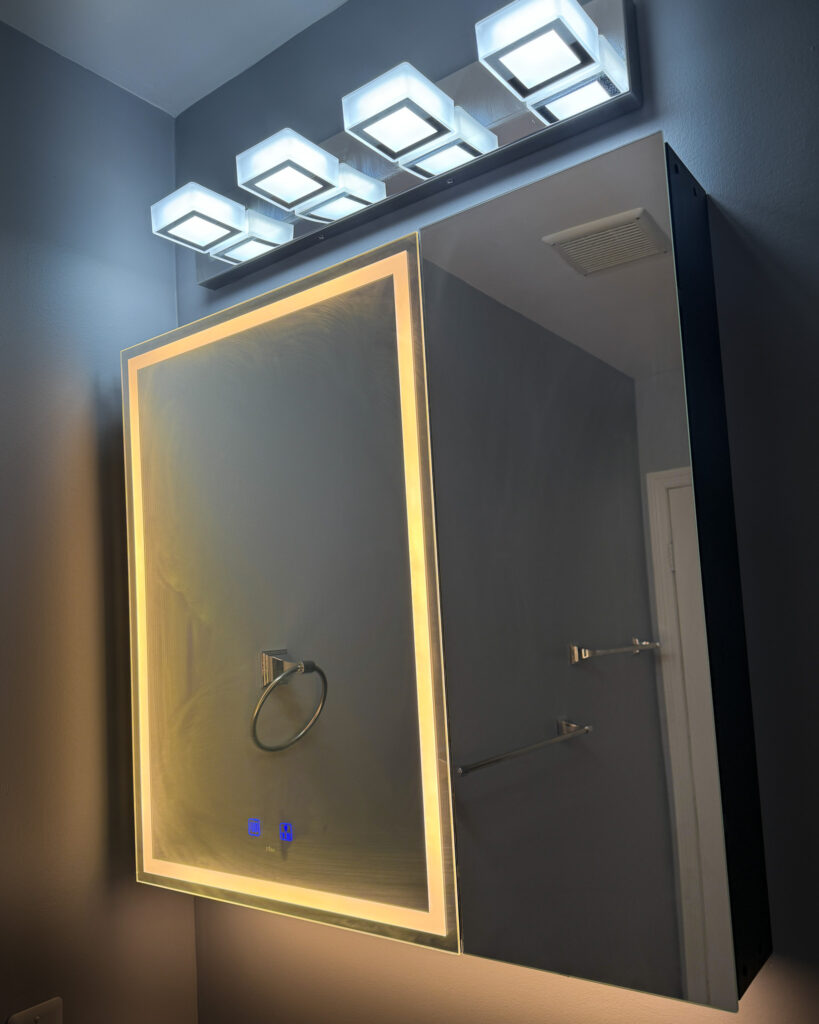 Bathroom remodeling project by Legacy Design and Remodeling LLC