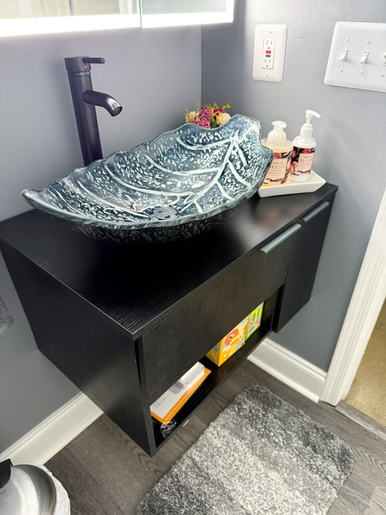 Bathroom remodeling project by Legacy Design and Remodeling LLC