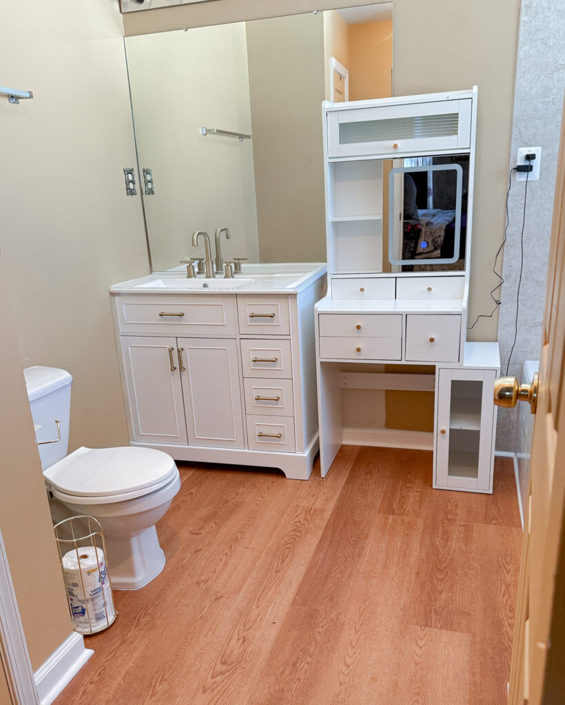Bathroom remodeling project by Legacy Design and Remodeling LLC