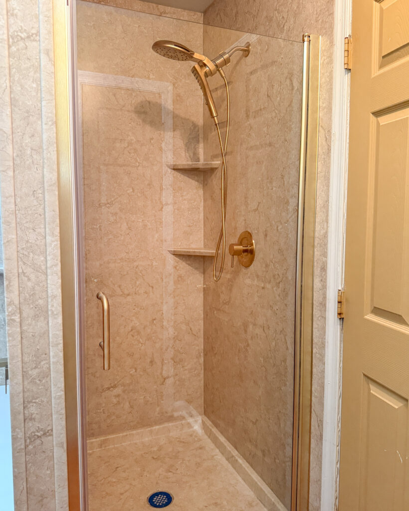 Bathroom remodeling project by Legacy Design and Remodeling LLC