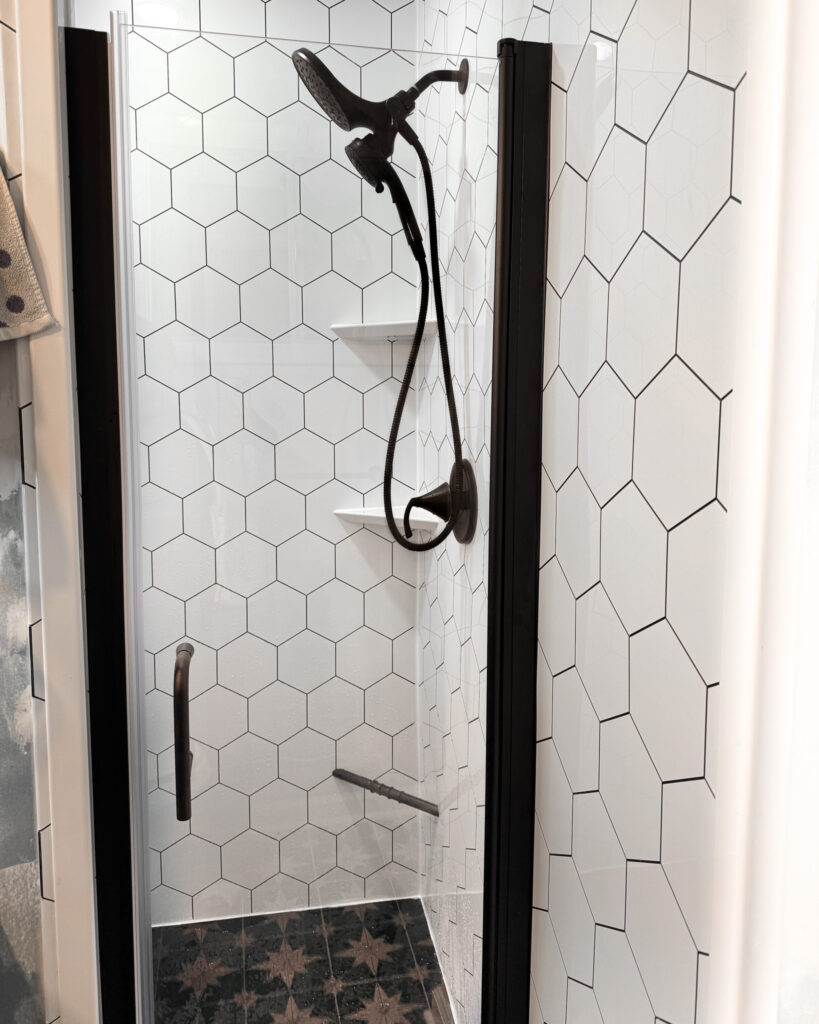 Bathroom remodeling project by Legacy Design and Remodeling LLC