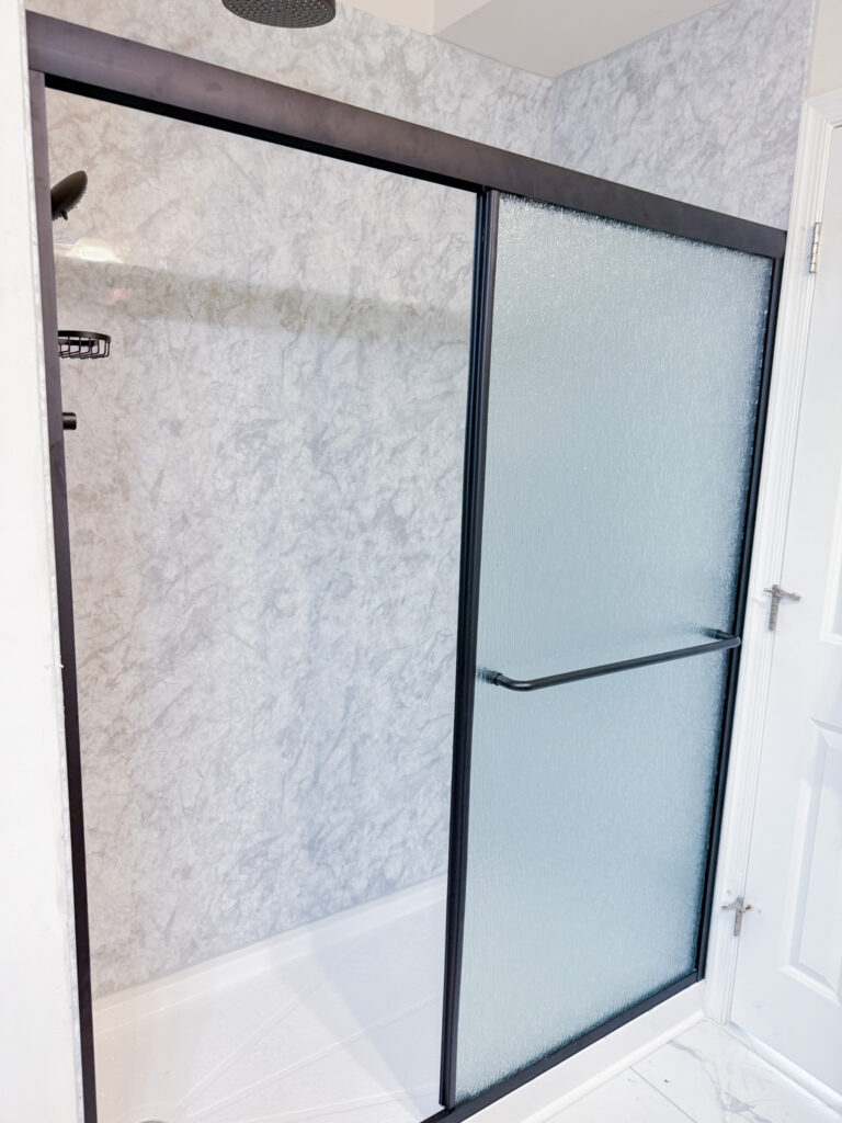 Bathroom remodeling project by Legacy Design and Remodeling LLC