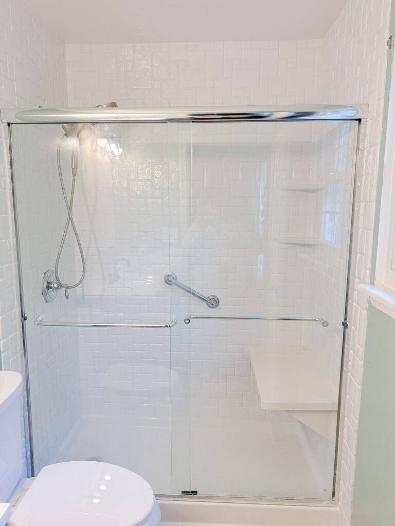 Bathroom remodeling project by Legacy Design and Remodeling LLC