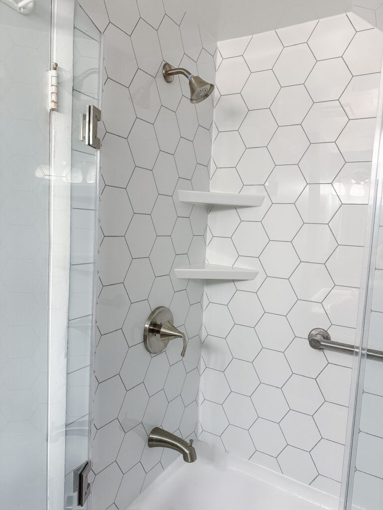 Bathroom remodeling project by Legacy Design and Remodeling LLC