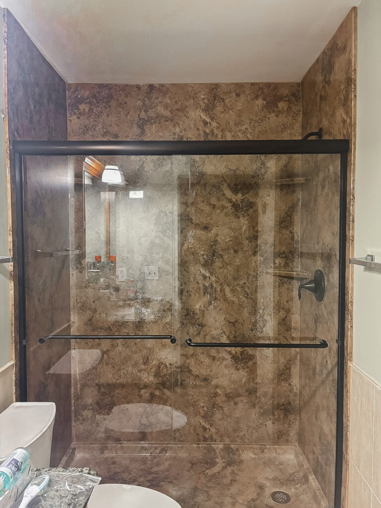 Bathroom remodeling project by Legacy Design and Remodeling LLC