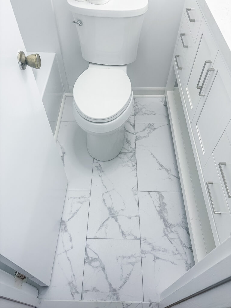 Bathroom remodeling project by Legacy Design and Remodeling LLC