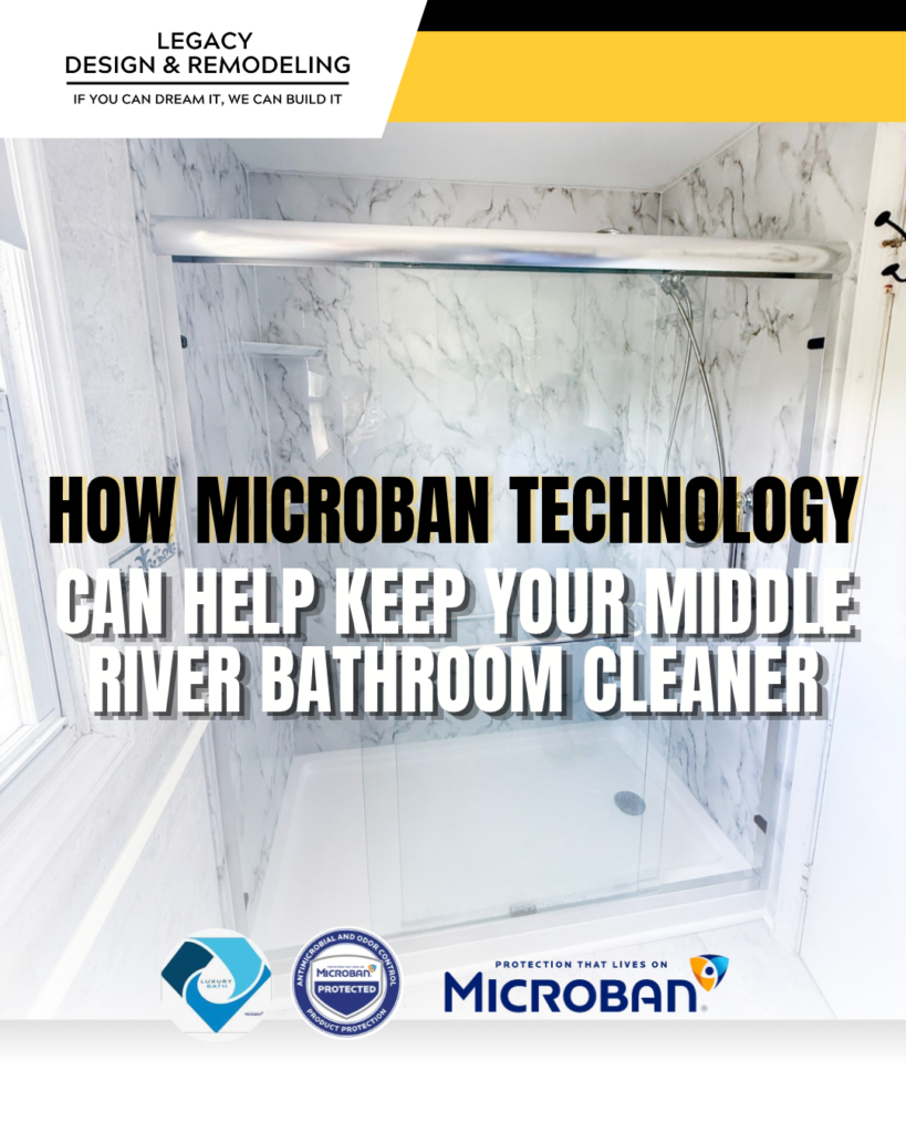 How Microban Technology Can Help Keep Your Middle River Bathroom Cleaner